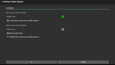 Screenshot von Точка доступа WiFi 1
