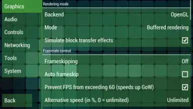 Screenshot von UltraPSP 3