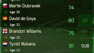 Screenshot von True Football 3 14