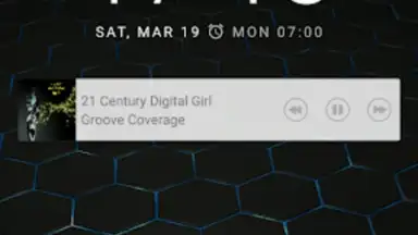 Screenshot von Музыкальный проигрыватель 1