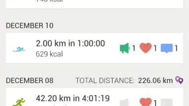 Screenshot von Endomondo Sports Tracker 3