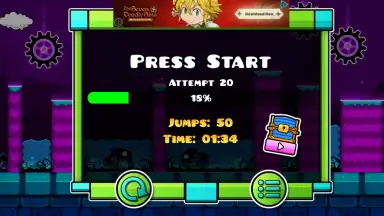 Screenshot von Geometry Dash SubZero 2