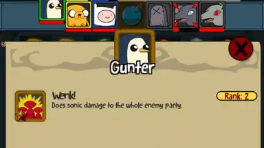 Screenshot von Adventure Time Puzzle Quest 1