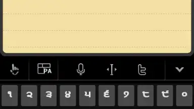 Screenshot von TouchPal Punjabi Pack 1