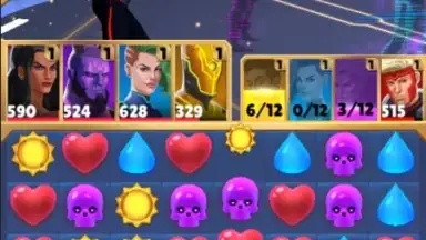 Screenshot von Puzzle Clash Heroes: Neolympia 6