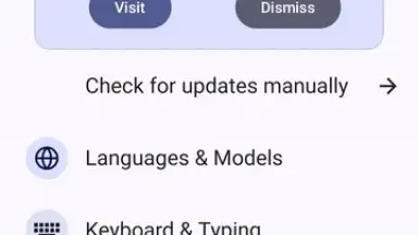 Screenshot von FUTO Keyboard 9