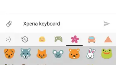 Screenshot von Teclado Xperia 6