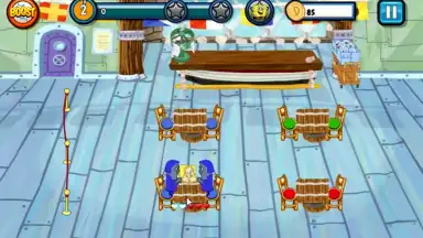 Screenshot von SpongeBob Diner Dash 2
