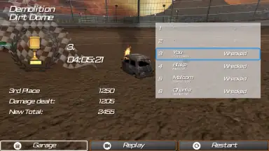 Screenshot von Demolition Derby 2 14