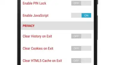 Screenshot von Anonymous Browser 6