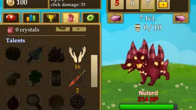 Screenshot von Fantasy Clicker 3