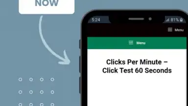 Screenshot von Clicks Per Minute 2