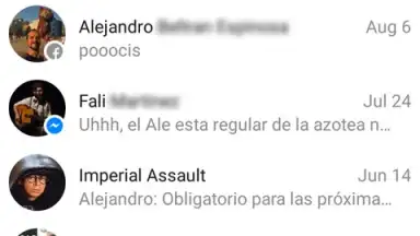 Screenshot von Messenger Lite 6
