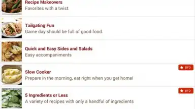 Screenshot von BigOven Recipes 6