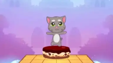Screenshot von Talking Tom Cake Jump 1