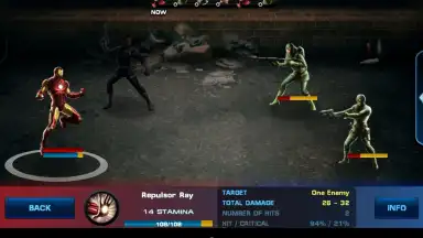 Screenshot von Avengers Alliance 6