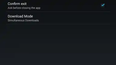 Screenshot von Download Manager 4