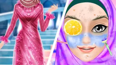 Screenshot von Hijab Girl Salon- Muslim Fashion Princess Makeover 4