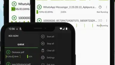 Screenshot von Download Manager 5