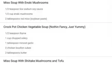 Screenshot von Soup Recipes 1