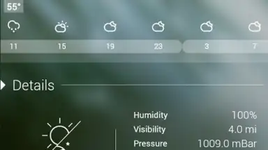 Screenshot von GO Weather Forecast and Widgets 2