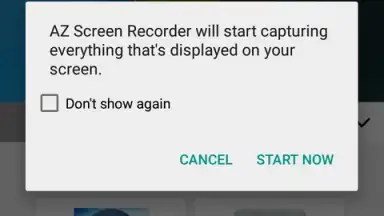 Screenshot von AZ Screen Recorder 9
