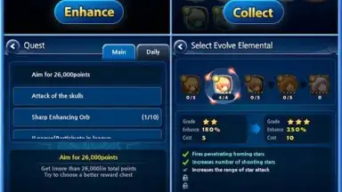 Screenshot von Elemental Wings 3