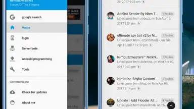 Screenshot von NimbuzzMasters Forum 3