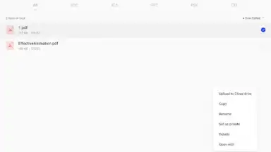 Screenshot von ColorOS My Files 14