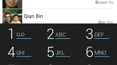 Screenshot von ExDialer 3