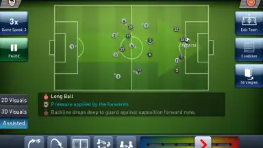 Screenshot von PES Club Manager 3