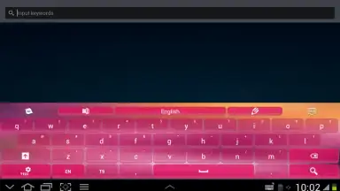 Screenshot von Pink Keyboard 4