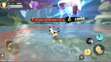 Screenshot von Naruto: Slugfest 2