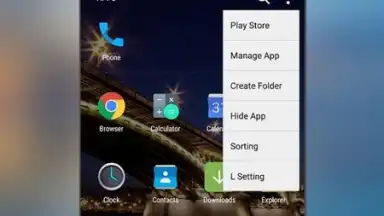 Screenshot von L Launcher 6