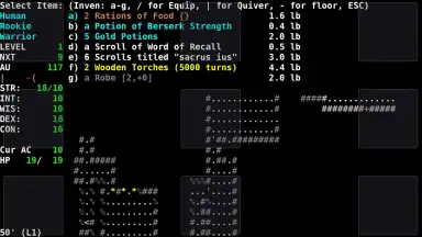 Screenshot von Angband (Angdroid) 4