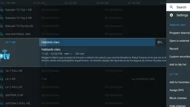 Screenshot von TiviMate IPTV Player 8