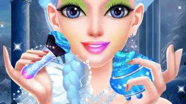 Screenshot von Ice Queen Makeup Dress Up 5