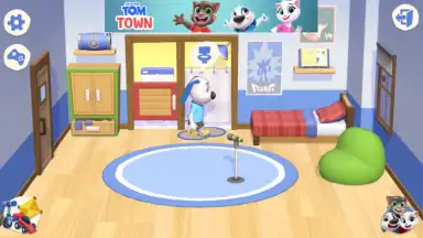 Screenshot von Talking Tom Town 4