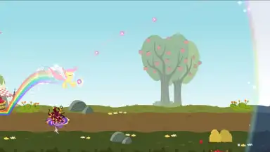 Screenshot von My Little Pony Rainbow Runners 3