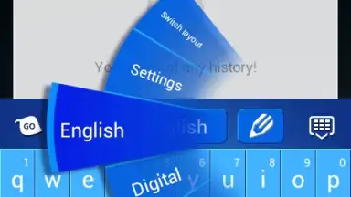Screenshot von Blue Keyboard 5