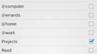 Screenshot von Simpletask Cloudless 10