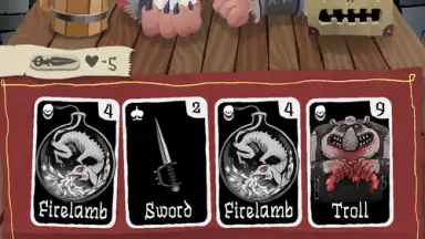 Screenshot von Card Crawl 8