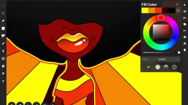 Screenshot von Vector Ink: SVG, Illustrator 13