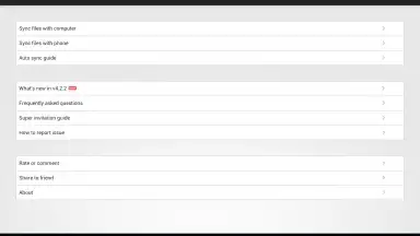 Screenshot von Software Data Cable 21
