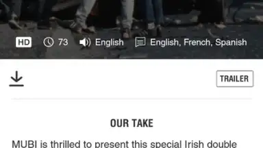 Screenshot von MUBI 4