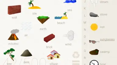 Screenshot von Little Alchemy 1
