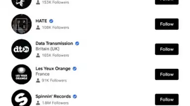 Screenshot von SoundCloud 7