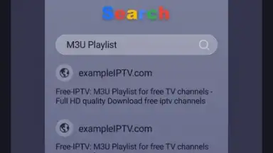 Screenshot von IPTV Player 8