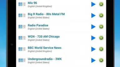 Screenshot von radio.FM 5
