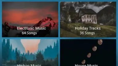 Screenshot von Muzio Music Player 8